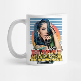 Retro Allisa White-Gluz // style Flyer Vintage Mug